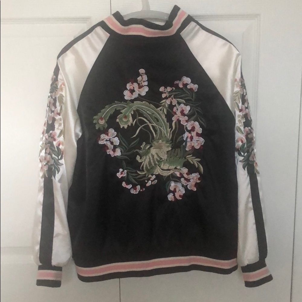 Reversible Jacket With Embroidery - image 2